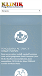 Mobile Screenshot of klinikpengobatanalternatif.com